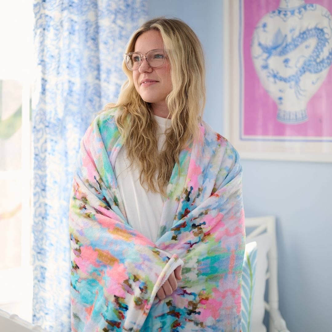 Laura Park Designs - Brooks Avenue Fleece Blanket