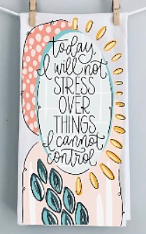 Glory Haus - Today I Will Not Stress Tea Towel
