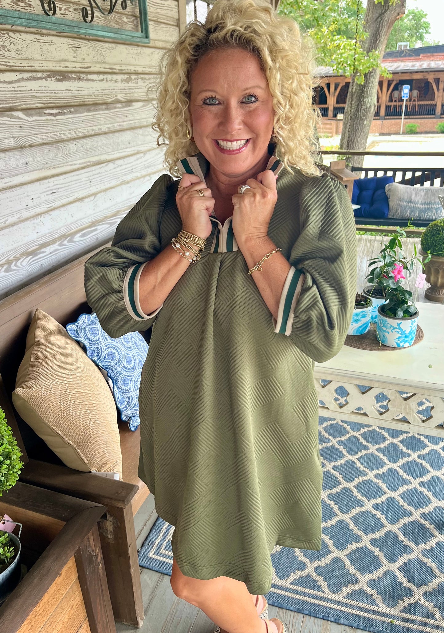 Cara Dress | Olive