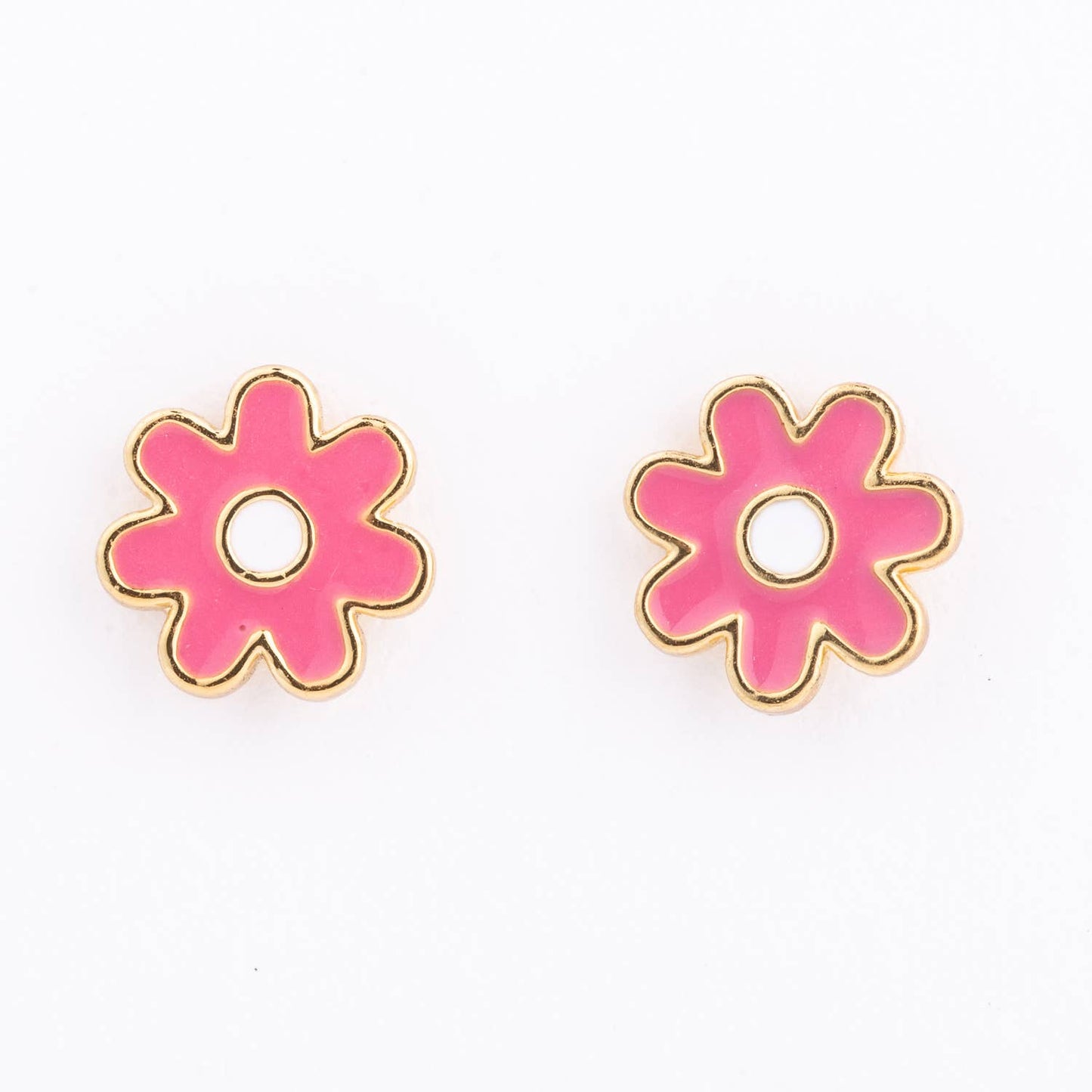 Michelle McDowell - Earrings Pink Flowers