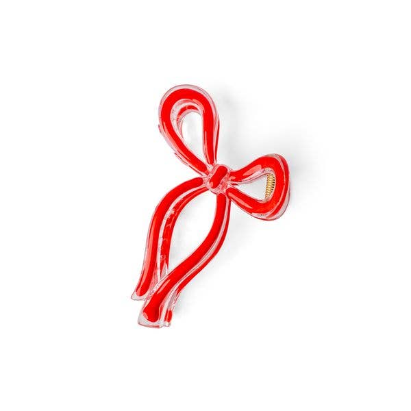 DM Merchandising - Crush Christmas Bow What Fun Claw Clip