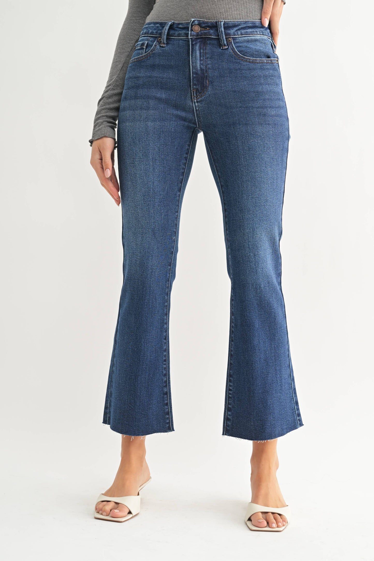 Just USA Jeans - JP180 - DK - Cropped Flare