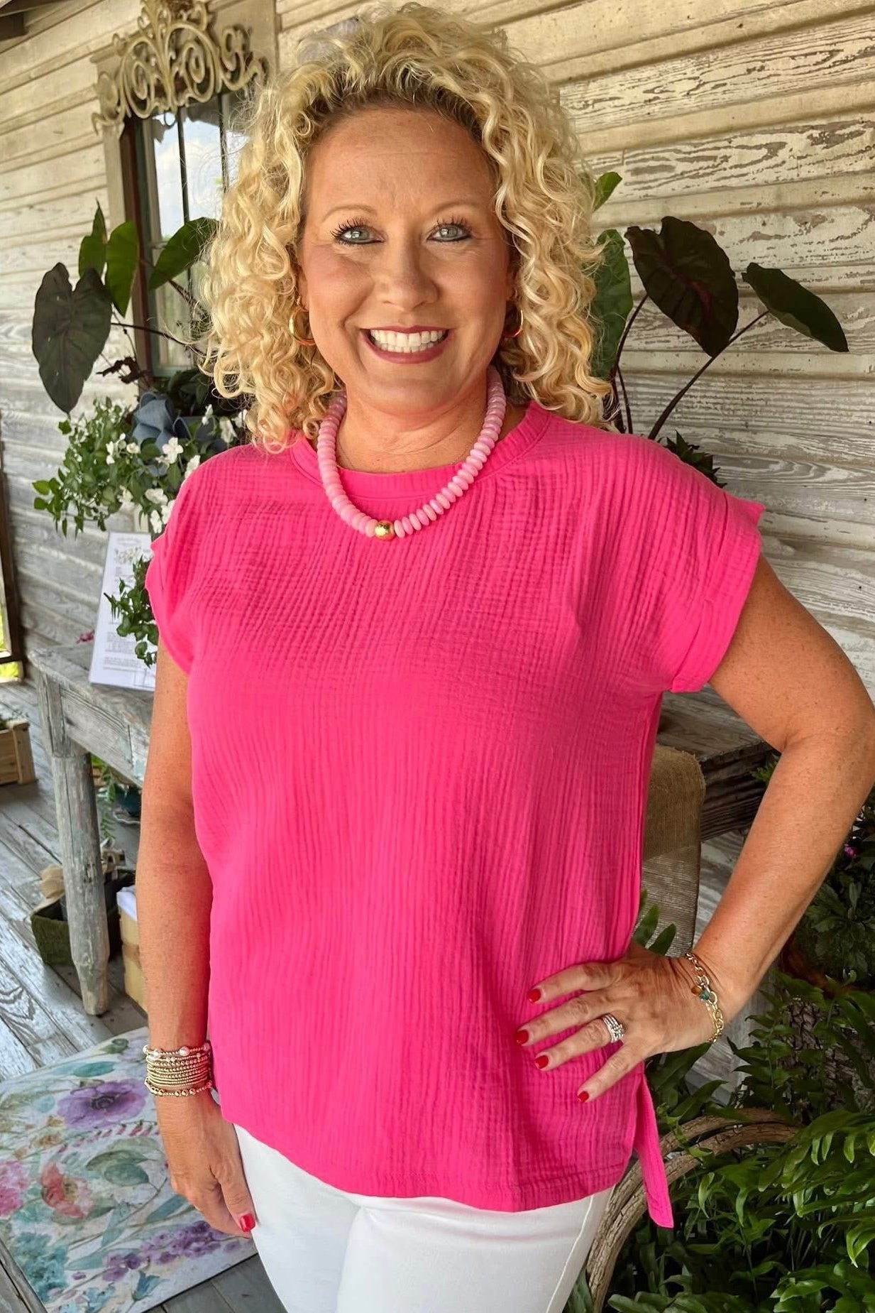 Everyday Top - Hot Pink