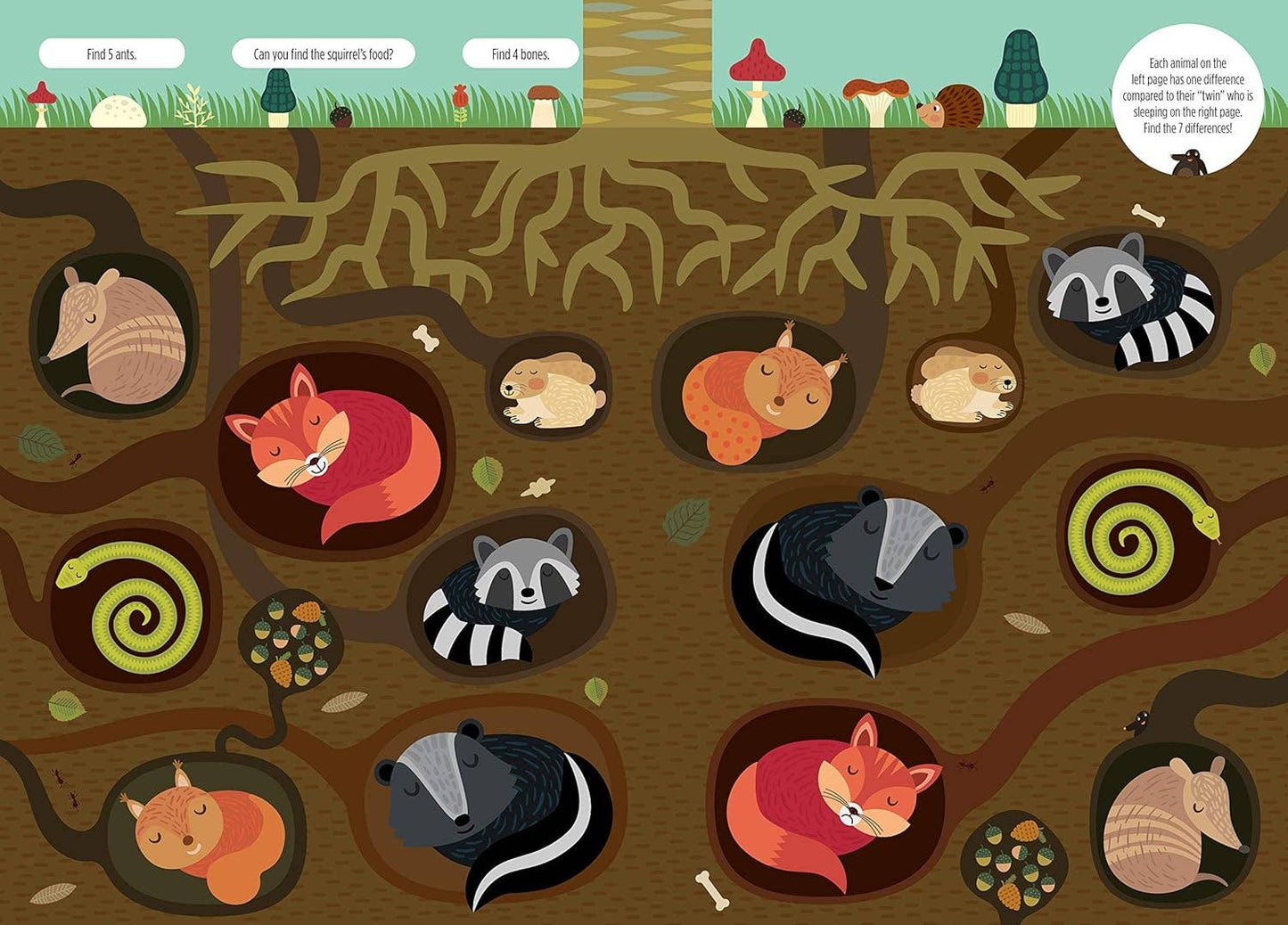 Fox Chapel Publishing - Find Me! Adventures Underground - Hidden Picture Activities