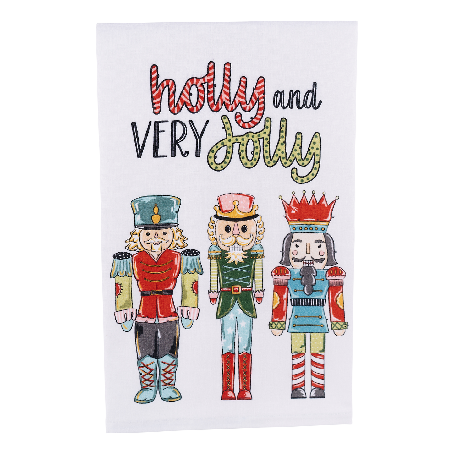 Glory Haus - Holly Jolly Nutcracker Tea Towel