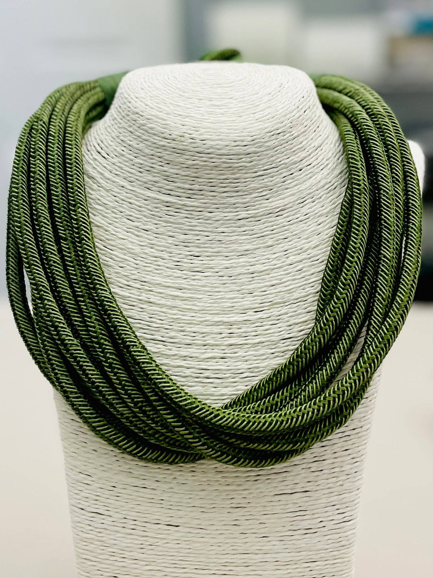 Maggie Necklace | Sage Green