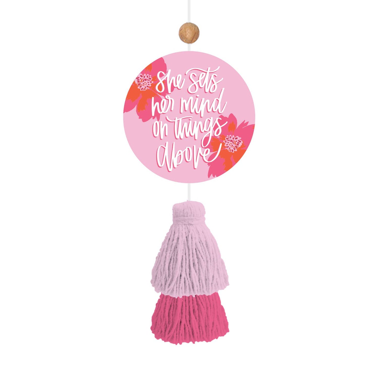 Mary Square - Air Freshener She Sets Her Mind