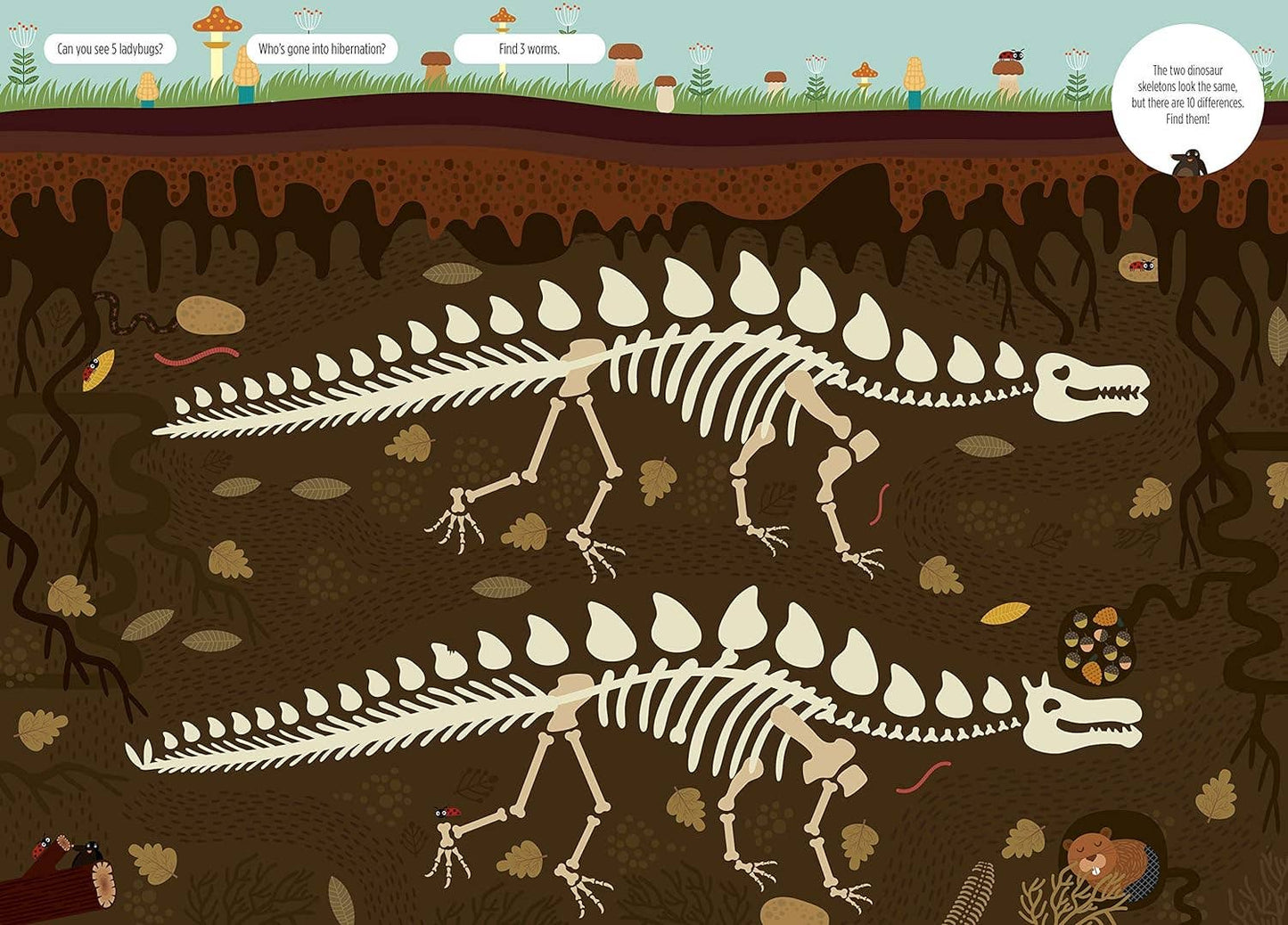 Fox Chapel Publishing - Find Me! Adventures Underground - Hidden Picture Activities