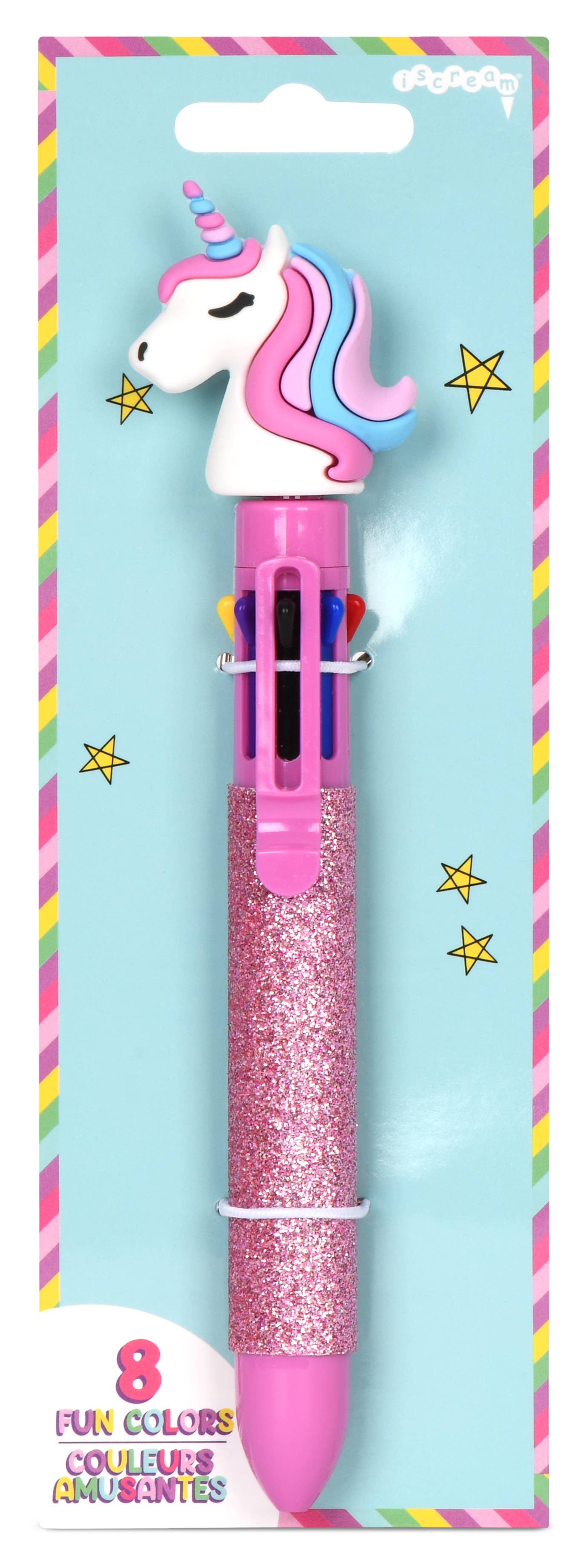 Iscream - Unicorn Multicolor Click Pen