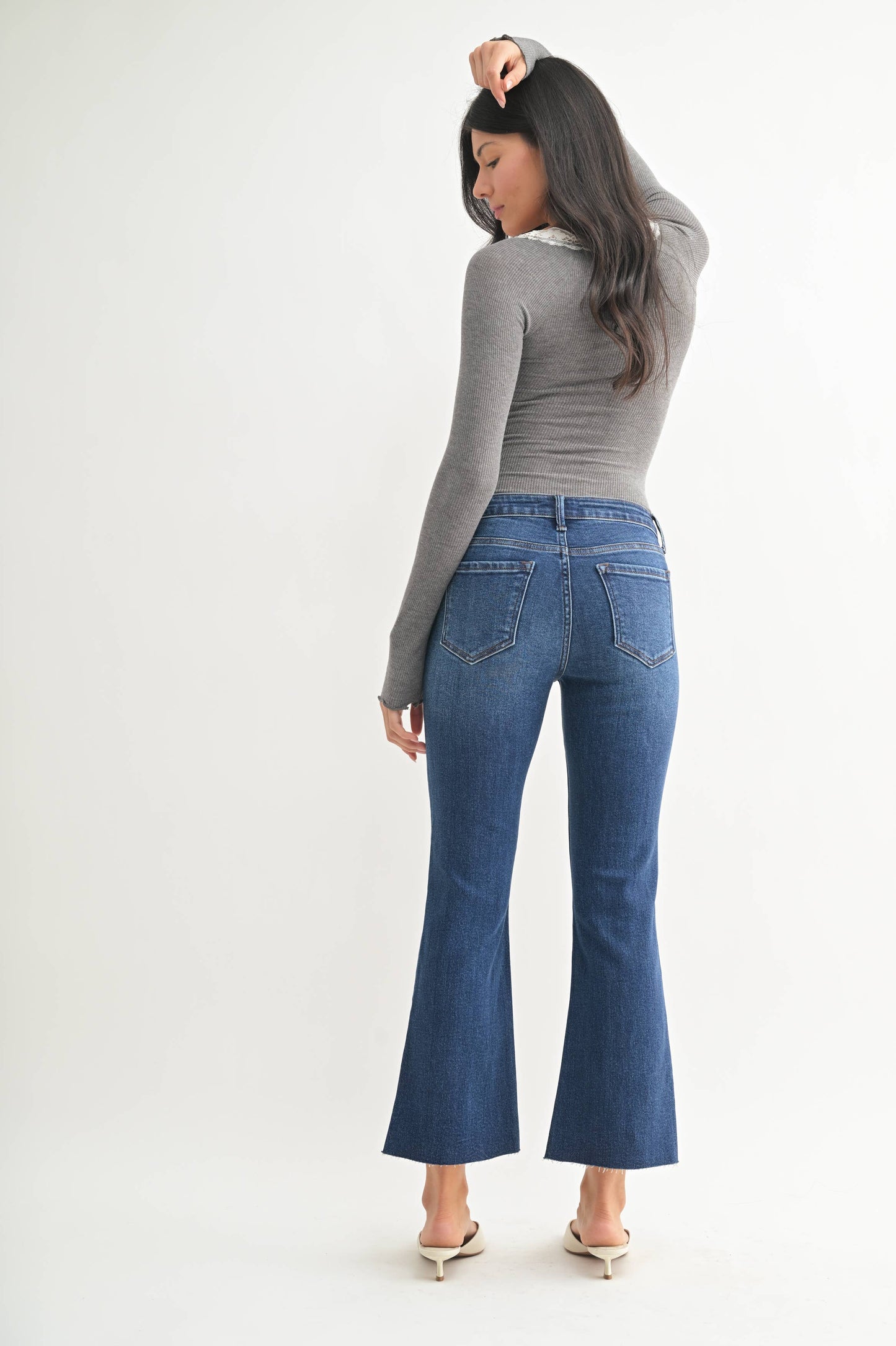 Just USA Jeans - JP180 - DK - Cropped Flare