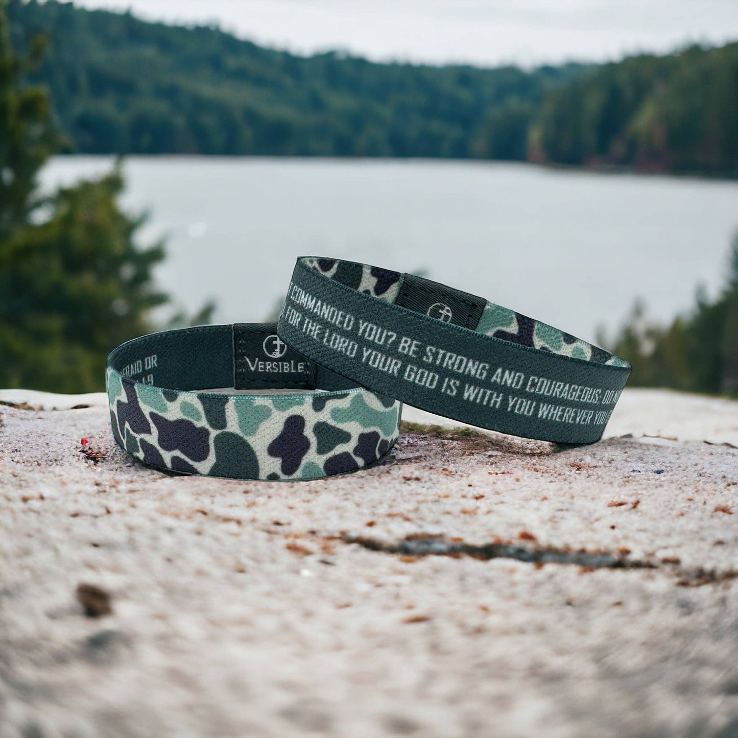 Versible - River Rock Camo Collection: Large / Classic - Psalm 119:105