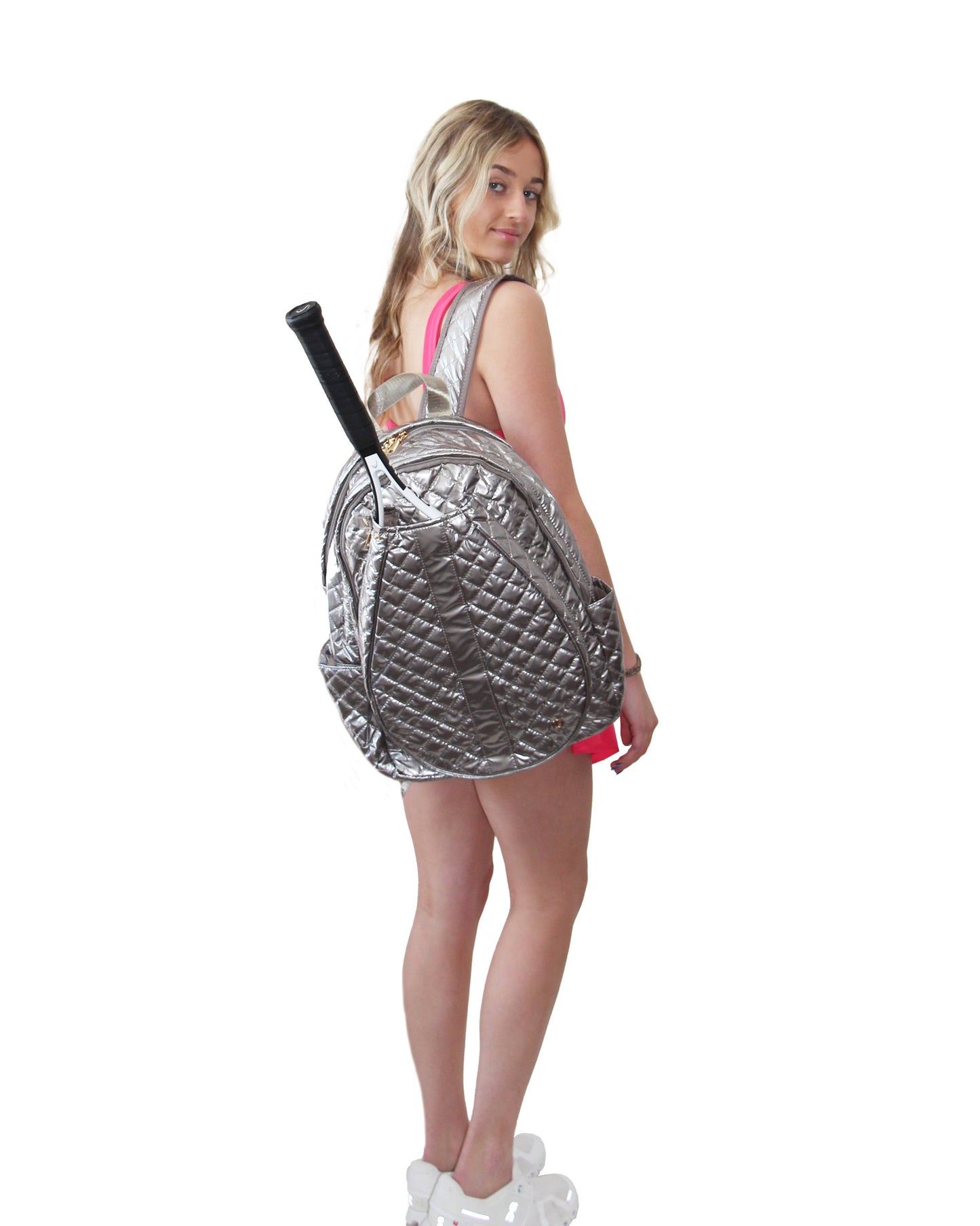 Lemonbella - Jennifer Tennis Bag Backpack Gunmetal