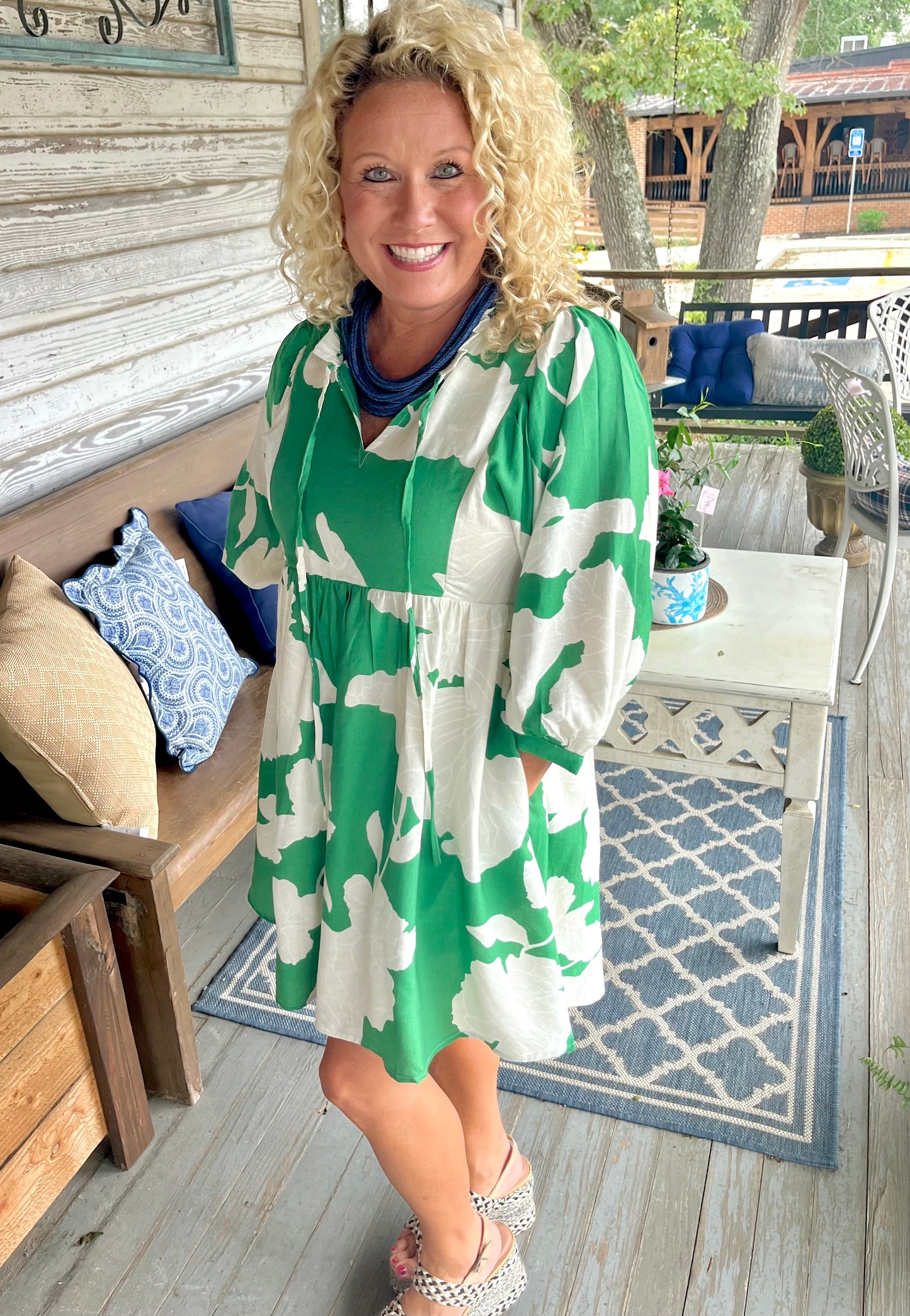 Willa Dress | Green