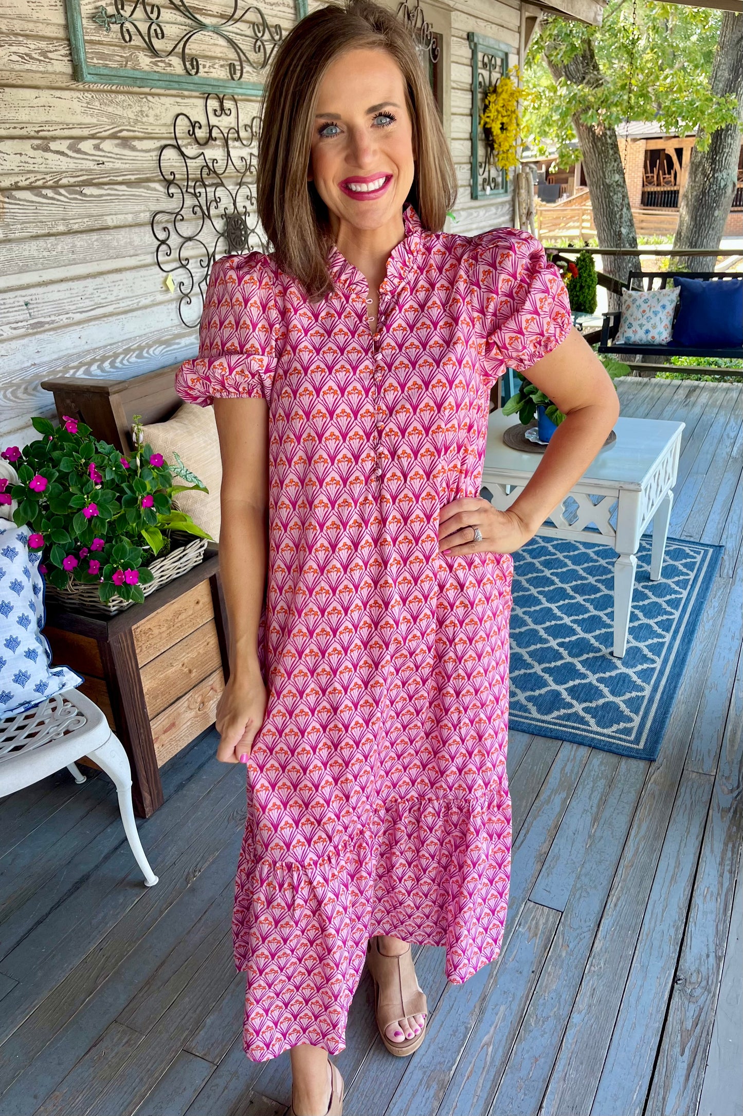 Elise Dress | Pink