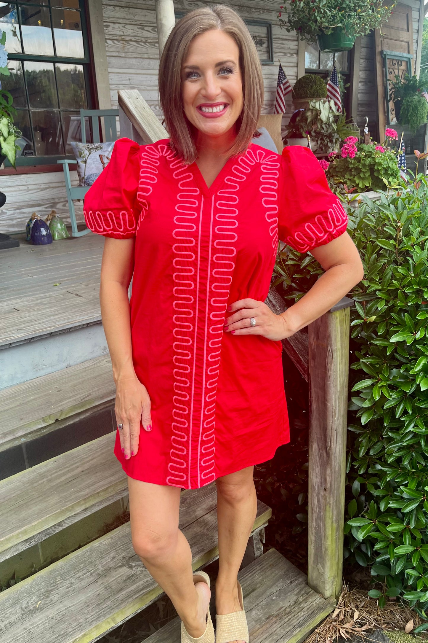 Waverly Dress | Red