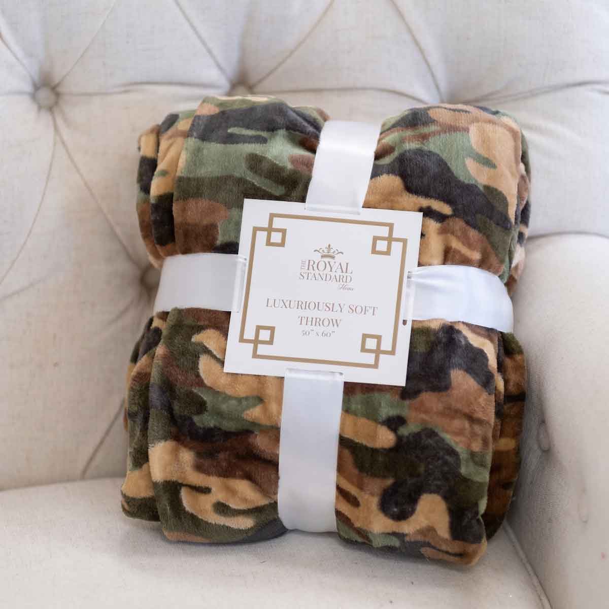 The Royal Standard - Camouflage Throw