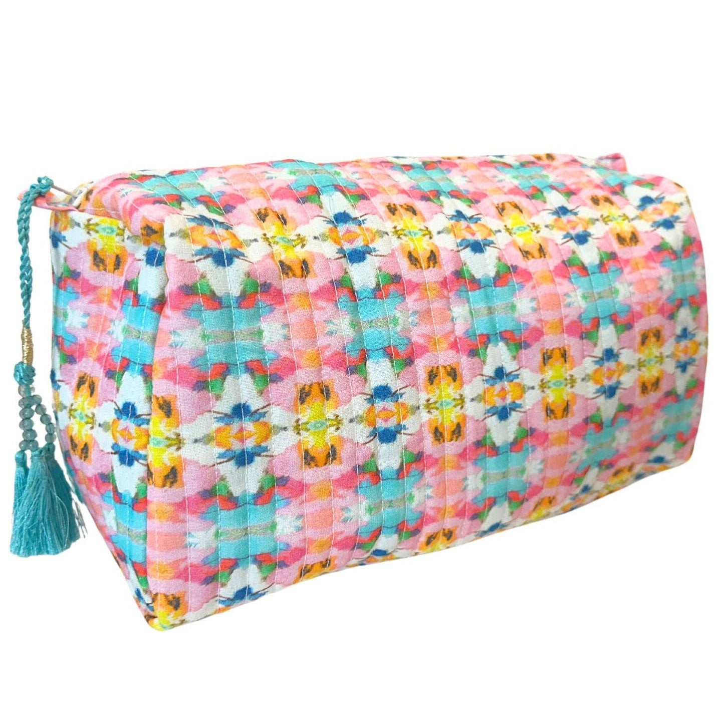 Laura Park Designs - Sumner Pink Large Cosmetic Bag: Large