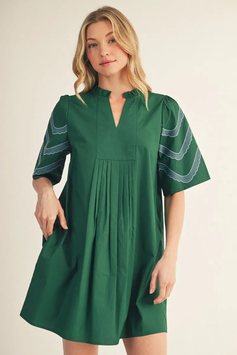 Hadley Dress | Hunter Green