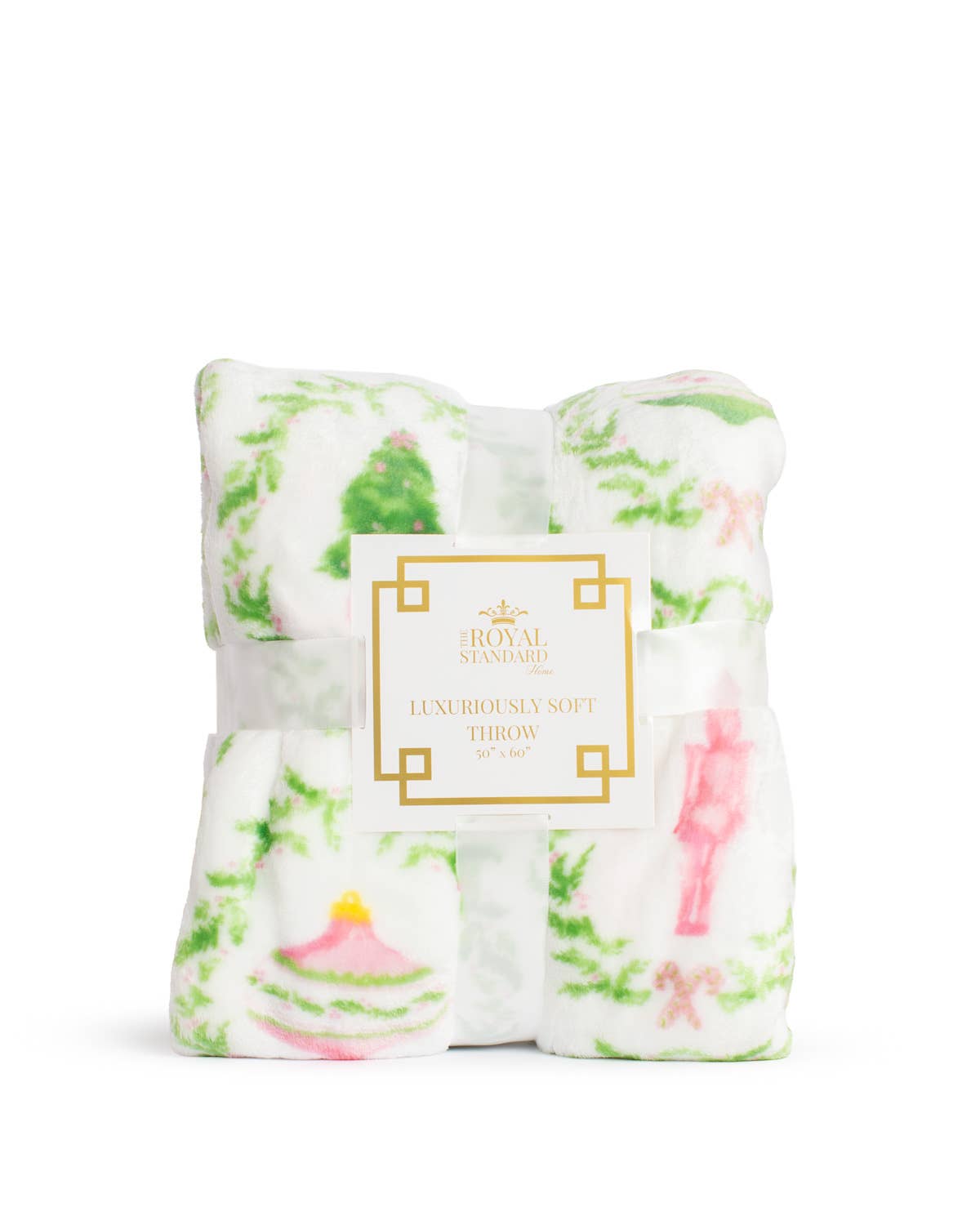 The Royal Standard - Nutcracker Trellis Throw Multi 50x60