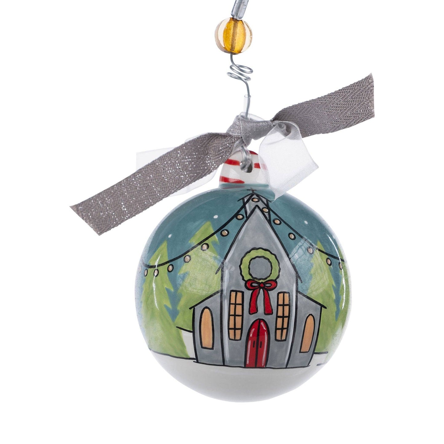 Glory Haus - Faithful Church Christmas Ornament