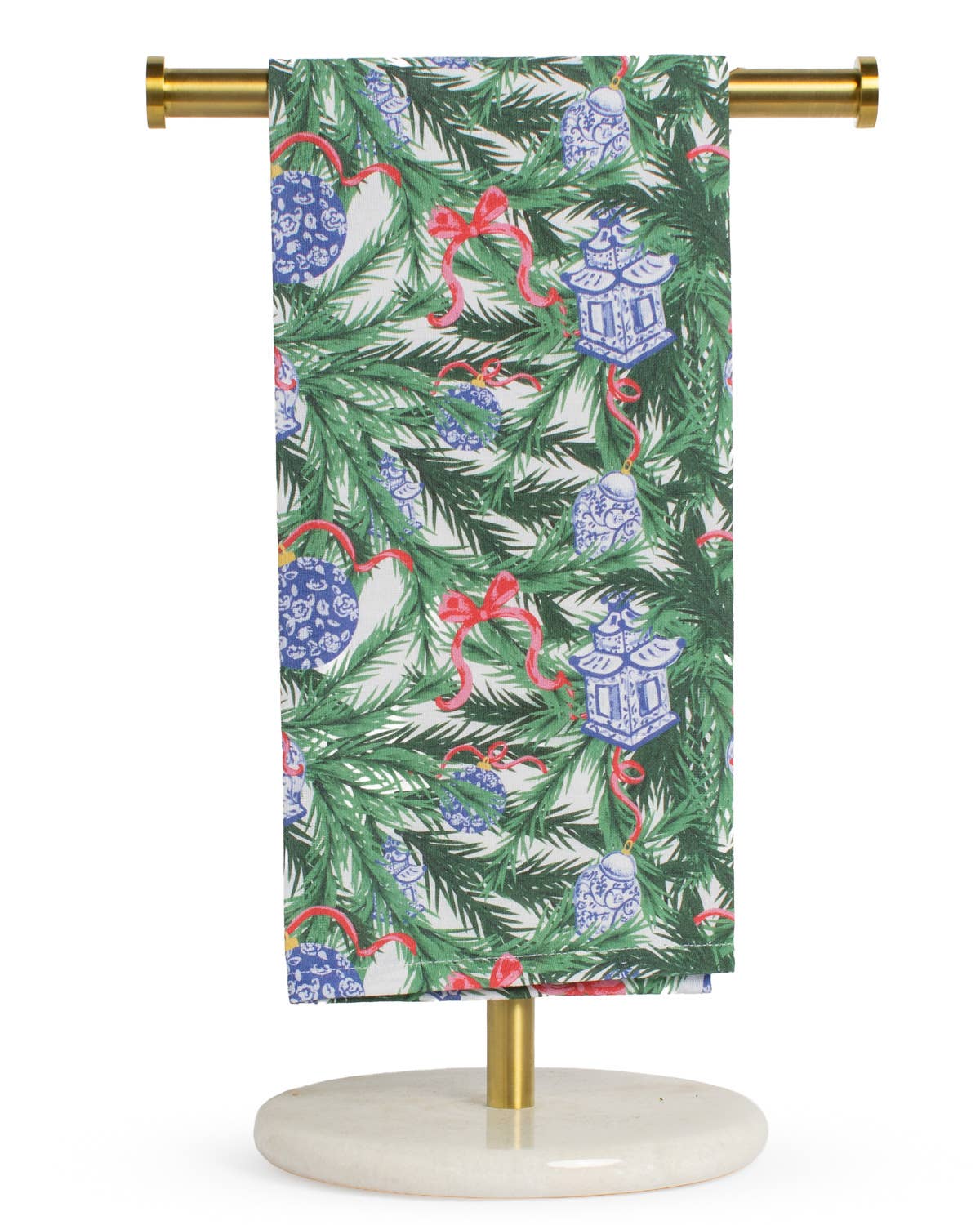 The Royal Standard - Spruce It Up Hand Towel Green/Multi 20x28
