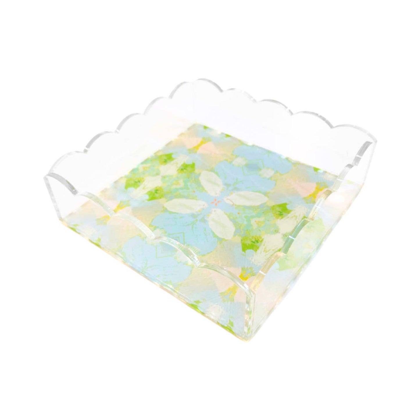 Laura Park Designs - Elephant Falls Scalloped Tray Small