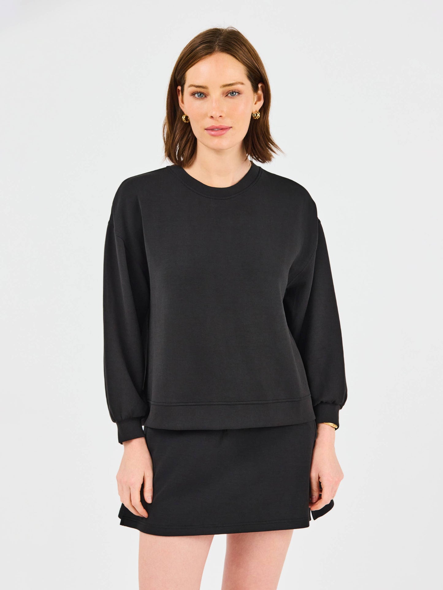 Mary Square Cora Skort | Black