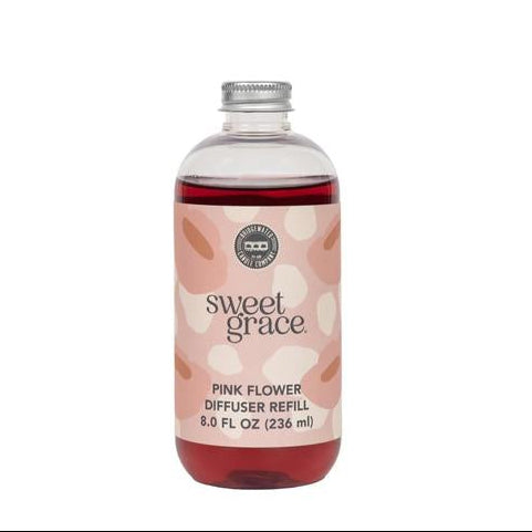 Sweet Grace Pink Dye Fragrance Refill Oil 4pk