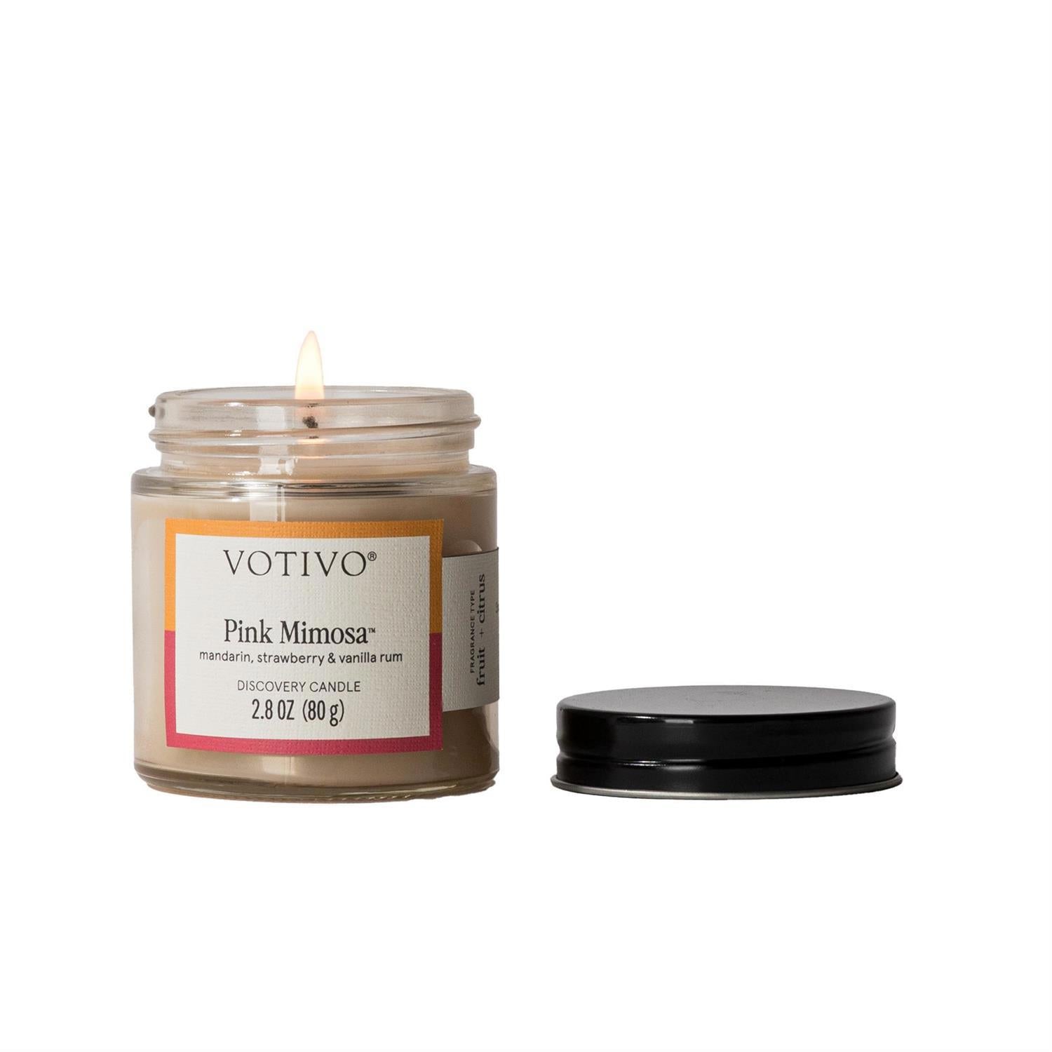 Pink Mimosa Discovery Candle - 6 Pack