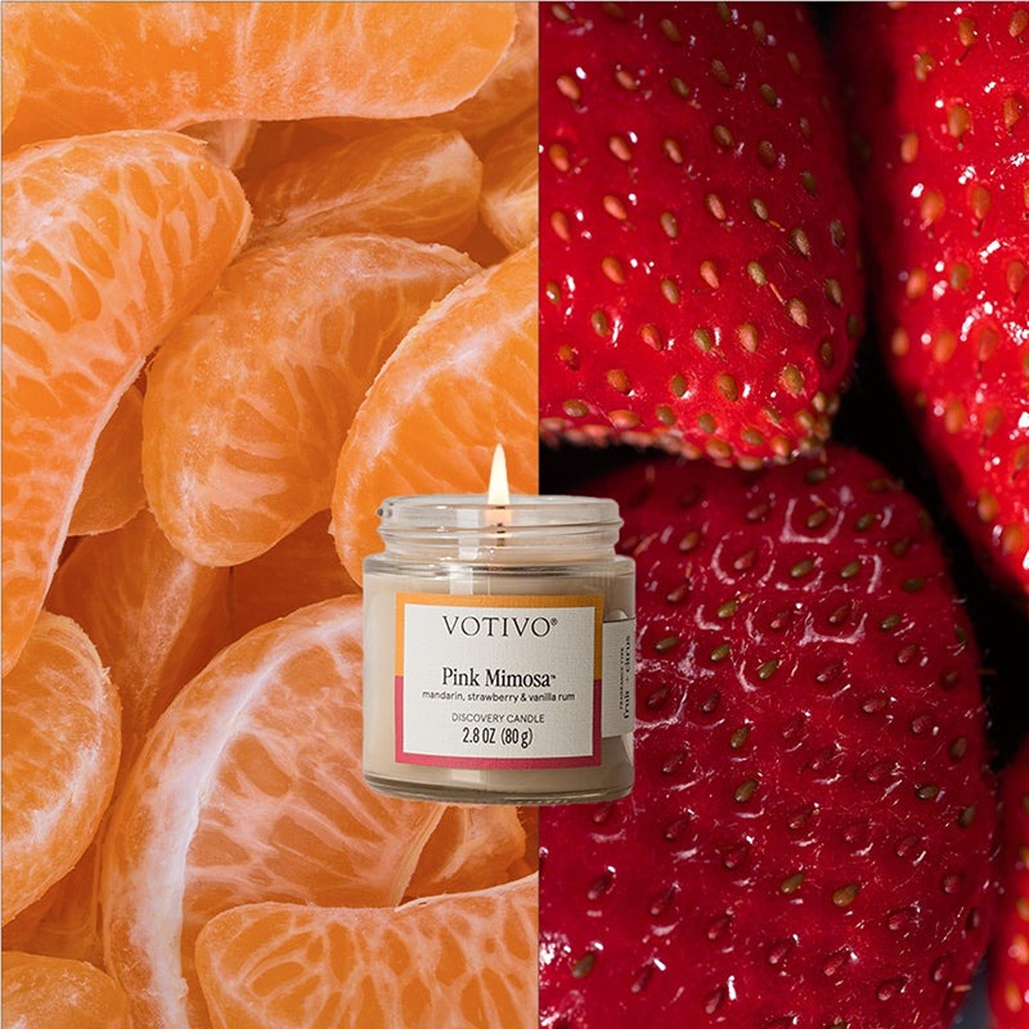Pink Mimosa Discovery Candle - 6 Pack