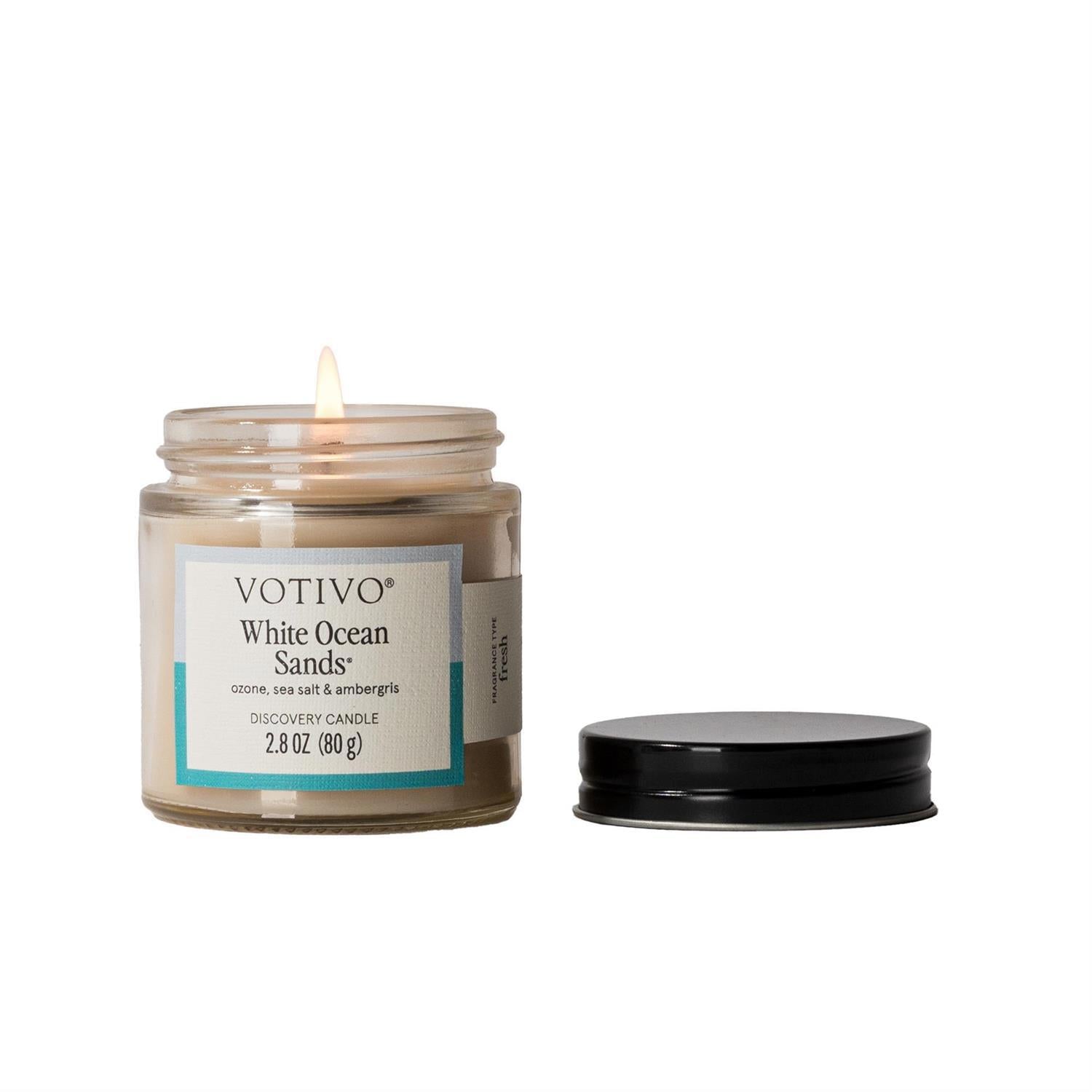 White Ocean Sands Discovery Candle - 6 Pack