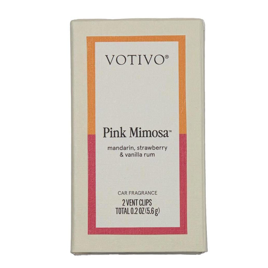 Pink Mimosa Car Fragrance - 6 Pack