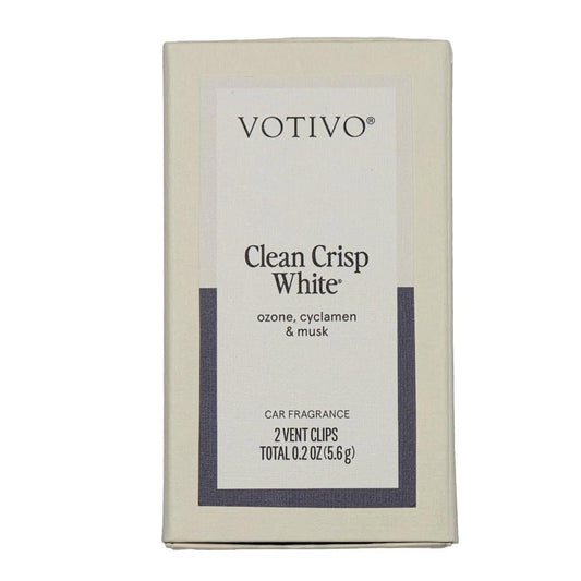 Clean Crisp White Car Fragrance - 6 Pack