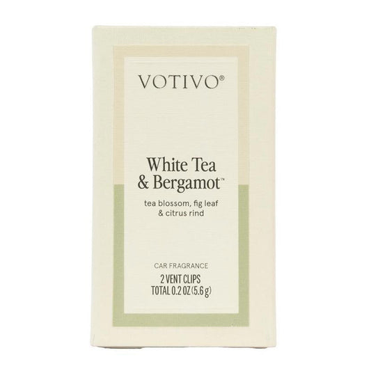 White Tea & Bergamot Car Fragrance 6pk 2pk