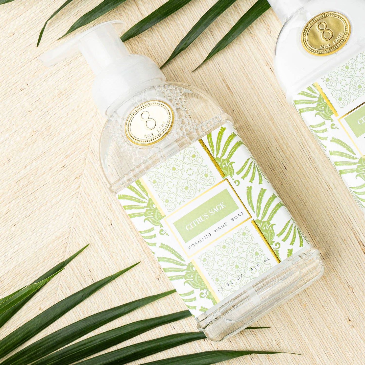 8 Oak Lane - Citrus Sage 15oz Foaming Hand Soap