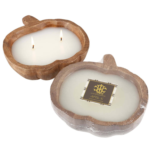 FALL CHAI TEA PUMPKIN BOWL CANDLE - SMALL