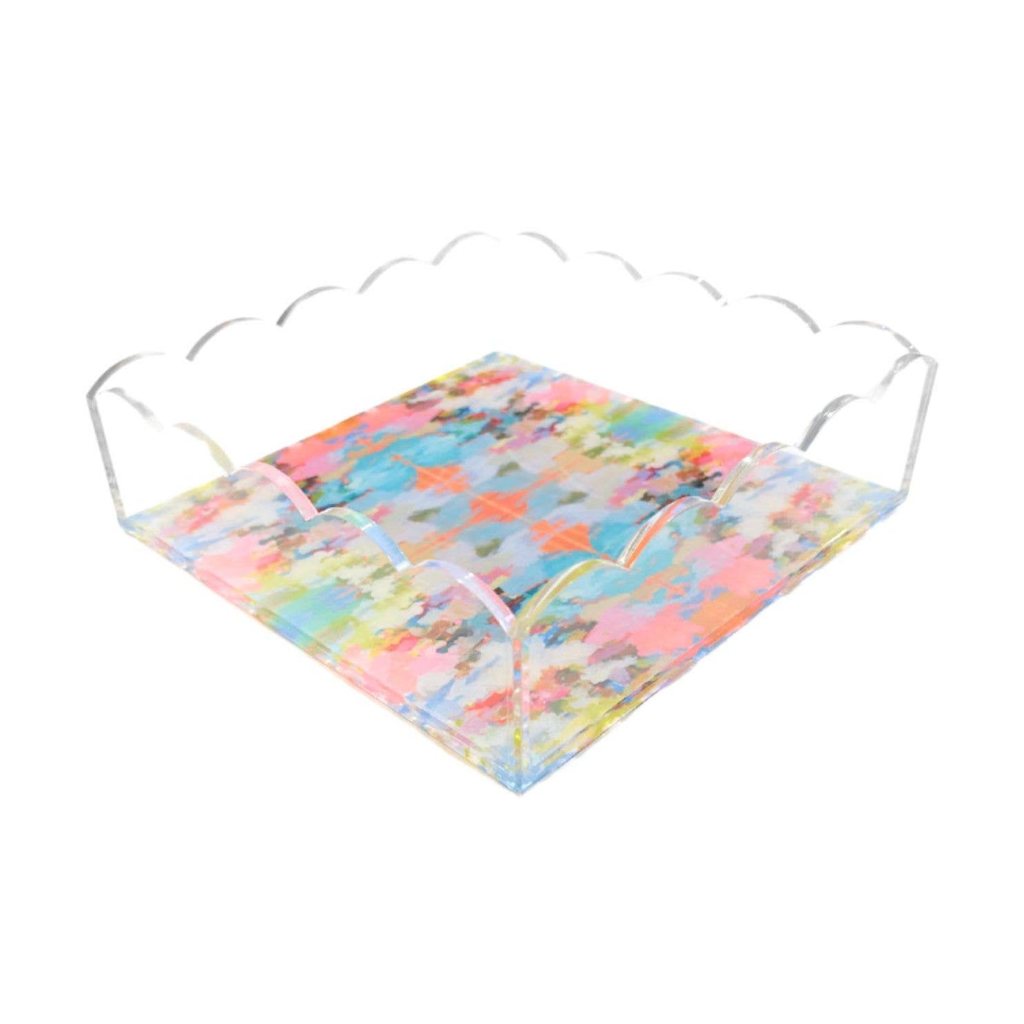 Laura Park Designs - Brooks Avenue Scalloped Tray Small