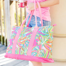 Load image into Gallery viewer, Viv&amp;Lou - Let&#39;s Get Tropical Cooler Tote
