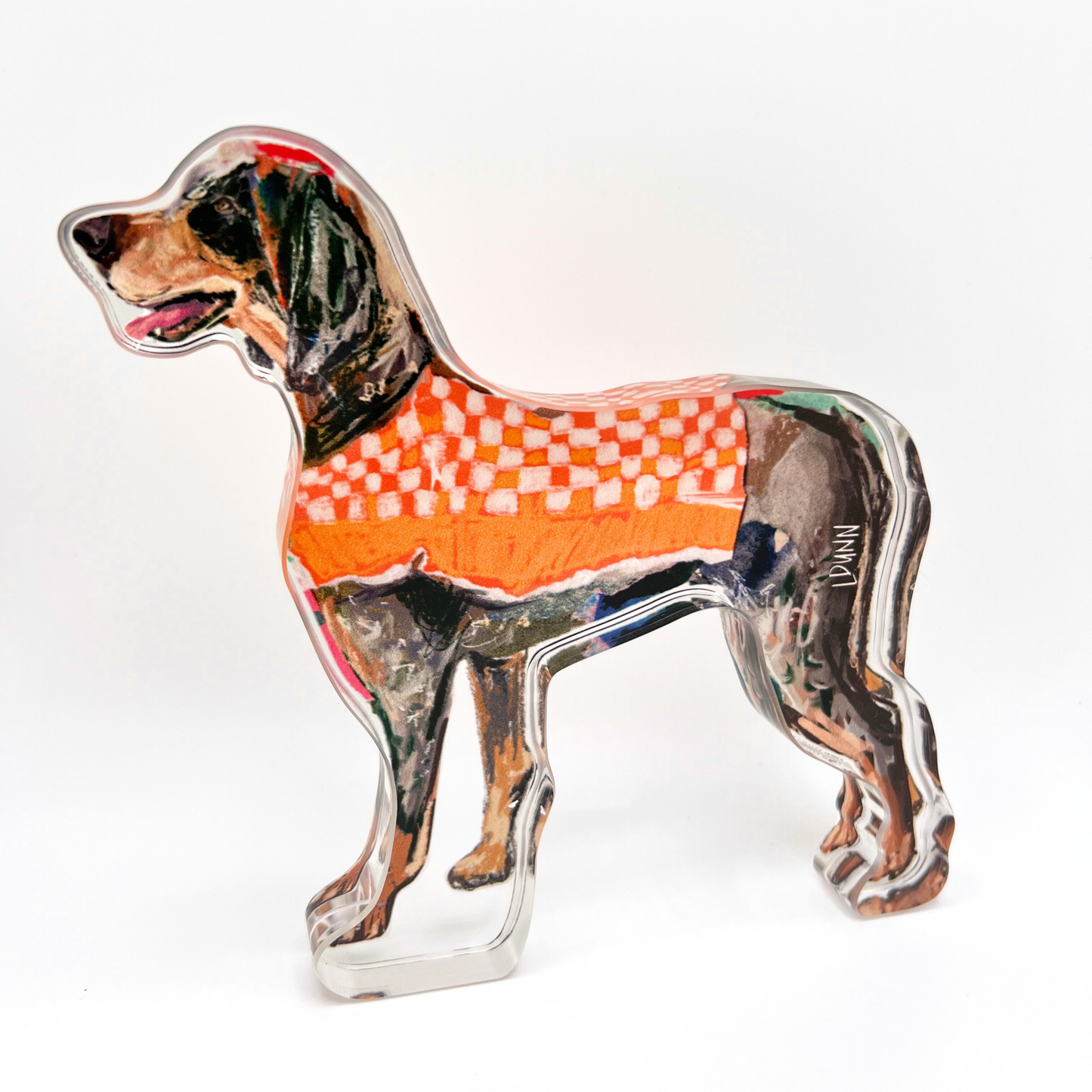Lauren Dunn - TENNESSEE GAMEDAY ACRYLIC BULLDOG: Bitty