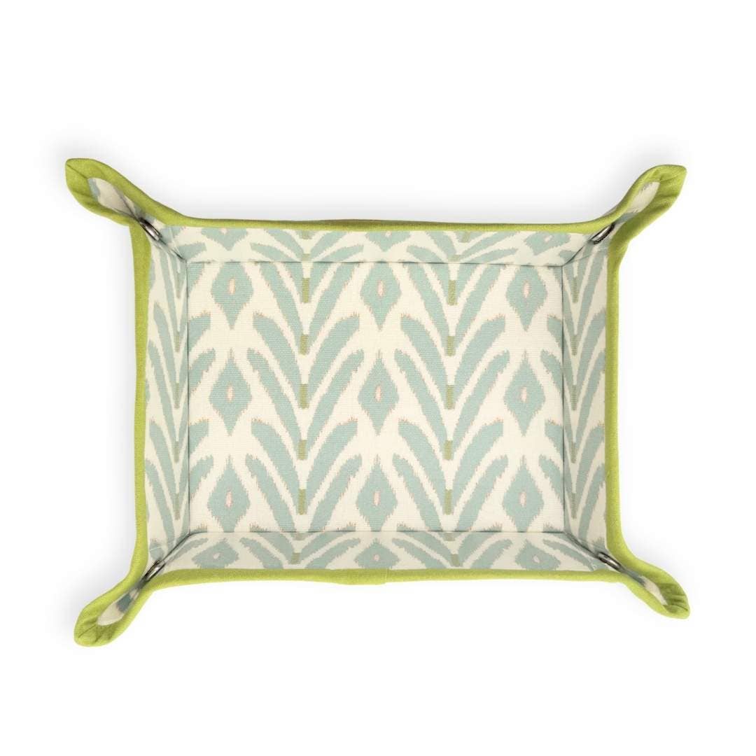 Laura Park Snap Tray | 
Petite Frond Blue