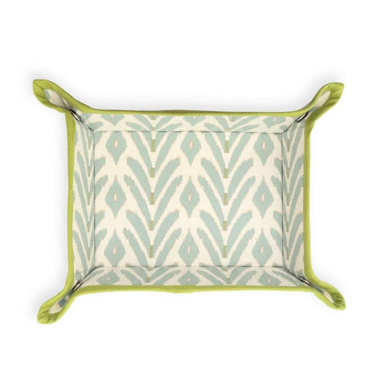 Laura Park Snap Tray | 
Petite Frond Blue