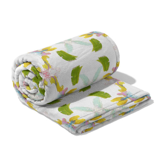 Laura Park Designs - Dogwood Fleece Blanket: One Size