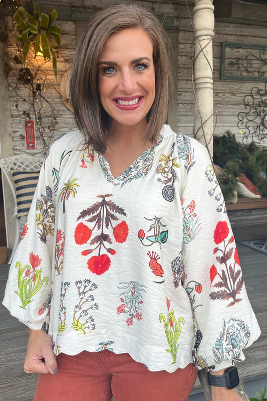 Paloma Garden Blouse