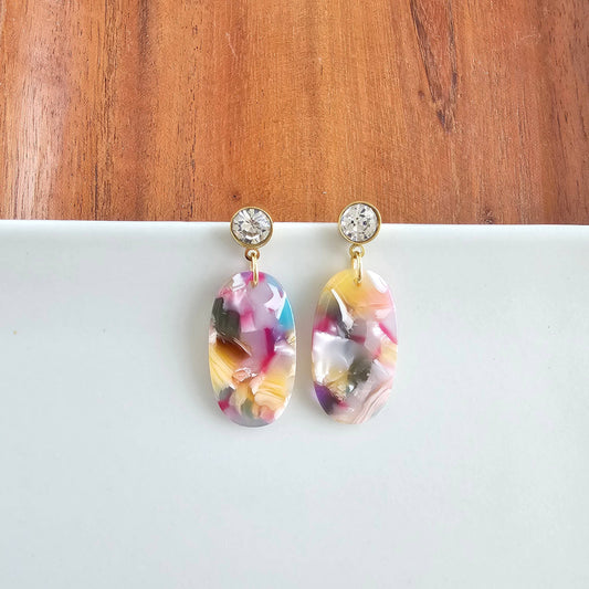 Spiffy & Splendid - Lucy Earrings - Mosaic // Summer Spring Jewelry