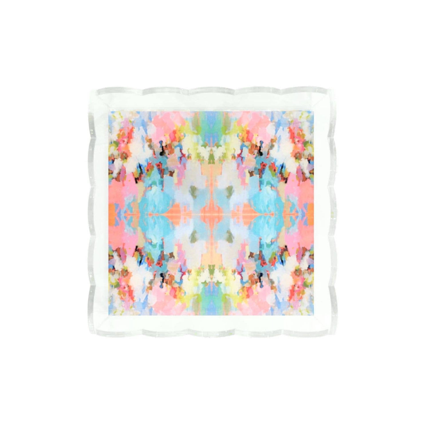 Laura Park Designs - Brooks Avenue Scalloped Tray Small