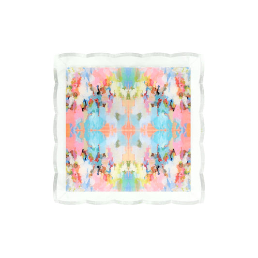 Laura Park Designs - Brooks Avenue Scalloped Tray Small