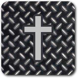 Tap To Pray - Tap To Pray® Magnets: Moss Camo + Cross