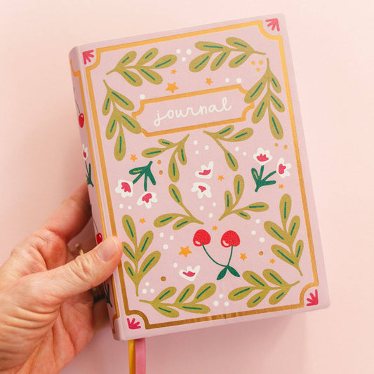 Pippi Post - Cherries & Blooms Journal