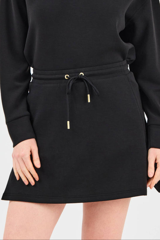 Mary Square Cora Skort | Black
