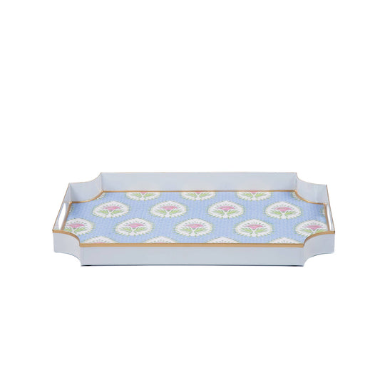 Jaye's Studio - Daphne Enameled Jaye Tray: Multi-Color
